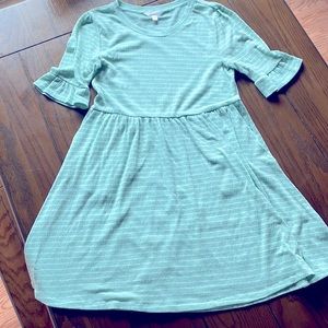 Women's LC Lauren Conrad Ruffle Sleeve Fit & Flare Dress